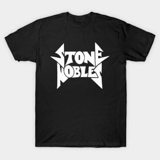 Stone Nobles white logo T-Shirt